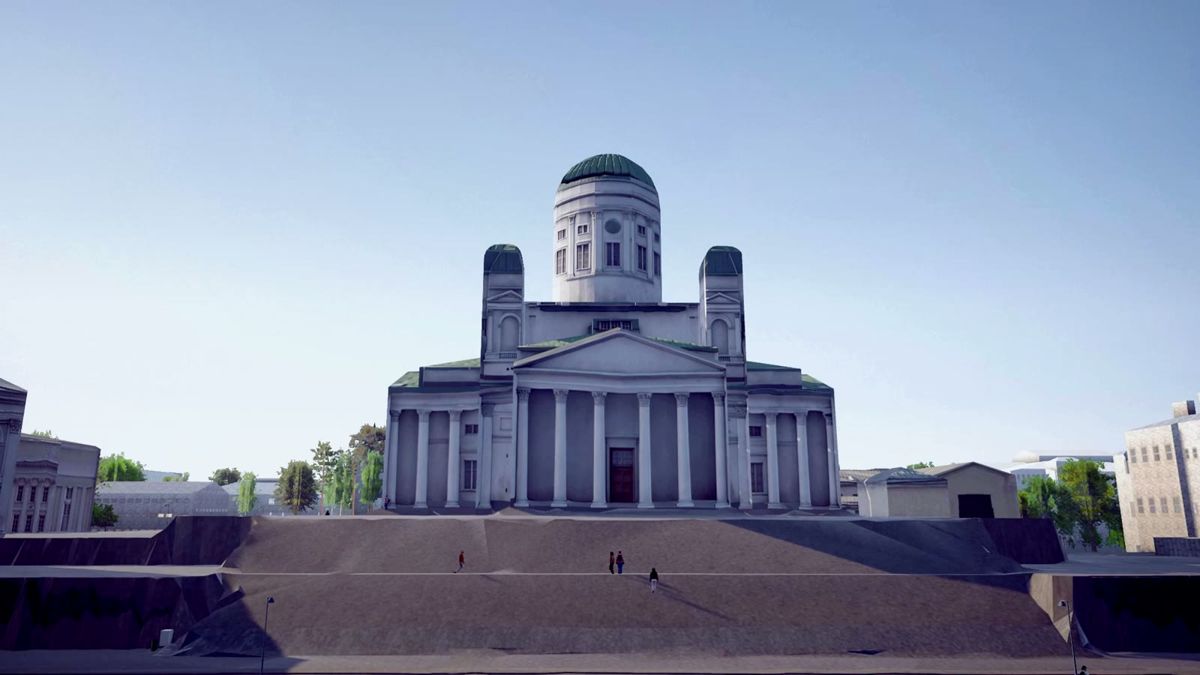 The Helsinki Cathedral at Senaatintori
